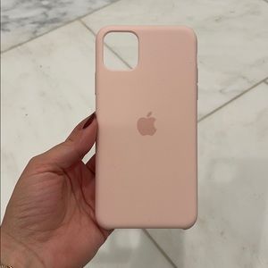 Pink Apple iPhone 11 pro max case